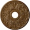 Ekena Millwork Apollo Medallion (Canopies up to 5 5/8"), 16 1/2"OD x 3 5/8"ID x 1 1/8"P, Smokey Topaz Crackle CM16APSTC - alternate 1